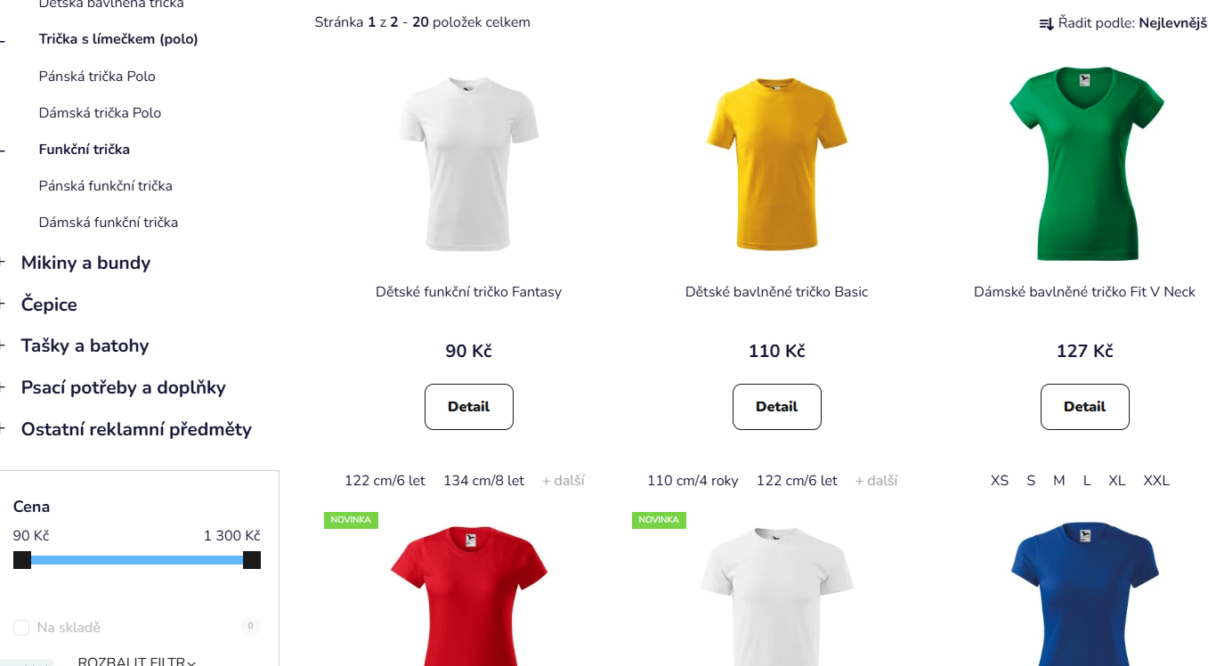 Zakázková výroba textilu a dárků na vyrobimenamiru.cz